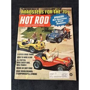 1970 September Hot Rod Magazine 5-speed Drag Trans & How To Wire A Car